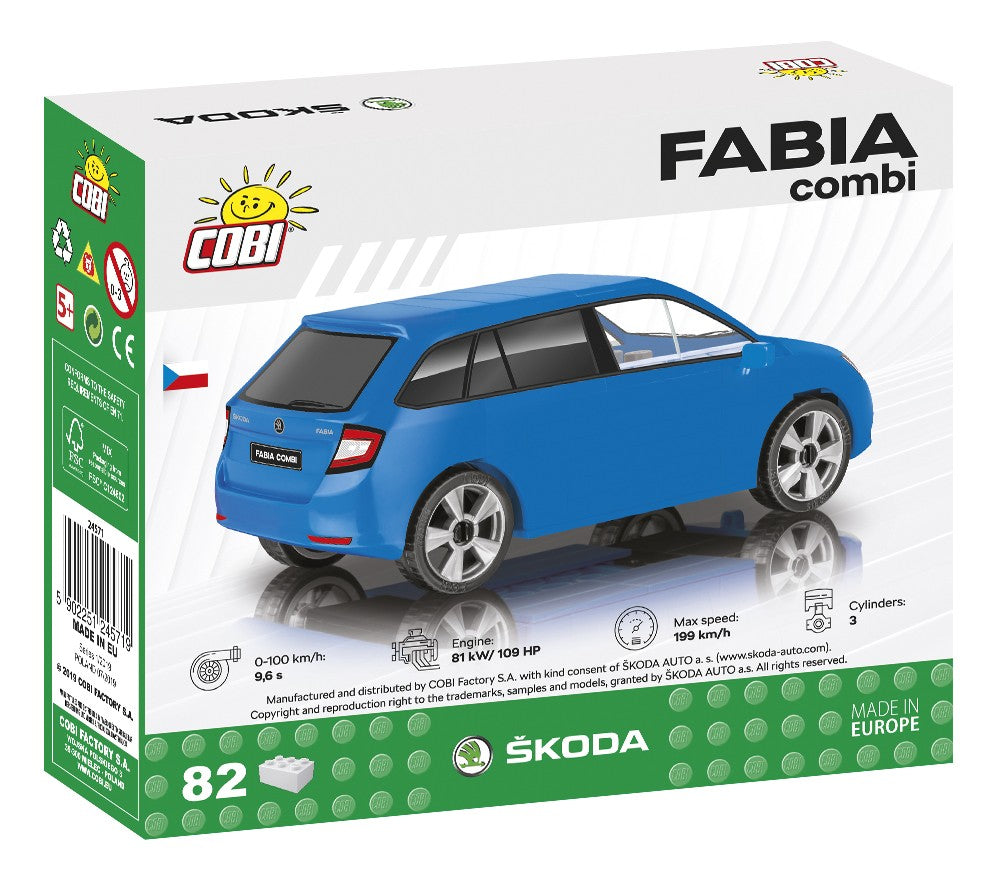 COBI SMALL ARMY Skoda Fabia Combi 77kl 24571