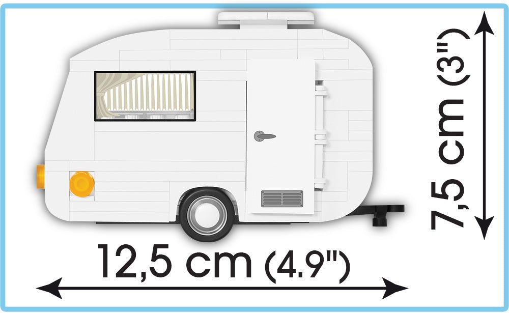 COBI CARS Trabant 601+Caravan 223kl 24590