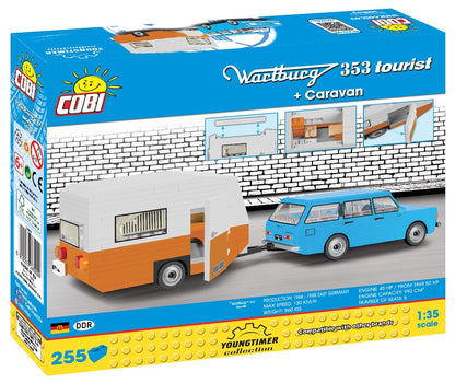 COBI CARS Wartburg 353 Tourist+Caravan 255kl 24592