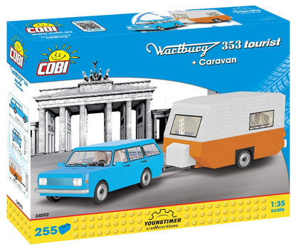 COBI CARS Wartburg 353 Tourist+Caravan 255kl 24592