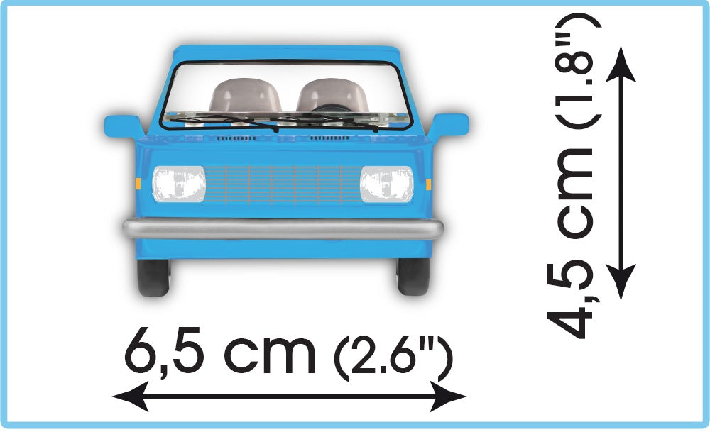 COBI CARS Wartburg 353 Tourist+Caravan 255kl 24592