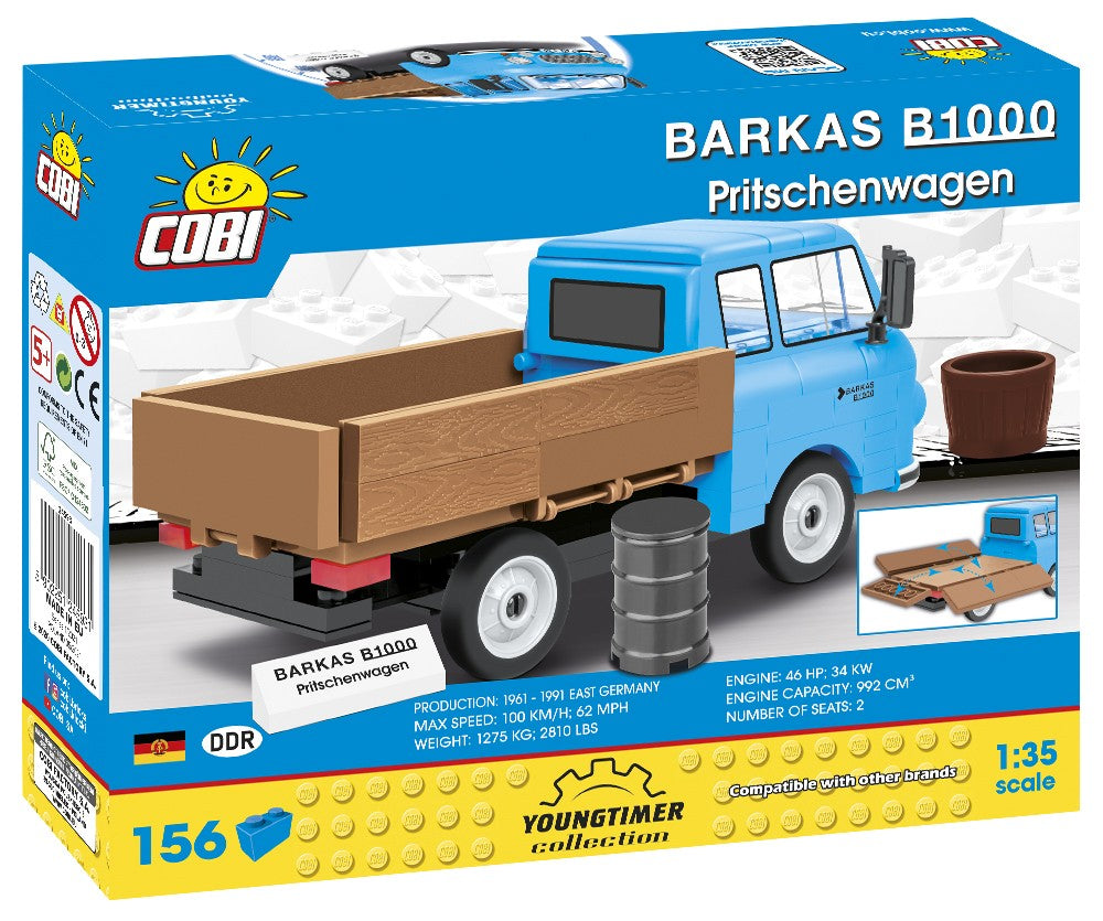 COBI Youngtimer Barkas B1000 Pritsche. 154kl 24593