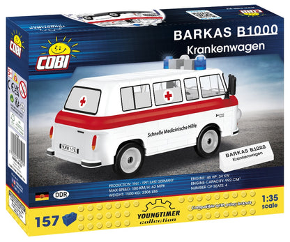 COBI CARS Barkas B1000 Karetka 157kl 24595