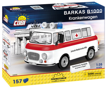 COBI CARS Barkas B1000 Karetka 157kl 24595