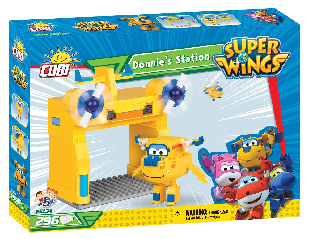 COBI Super Wings Jetts Station 296kl 25134