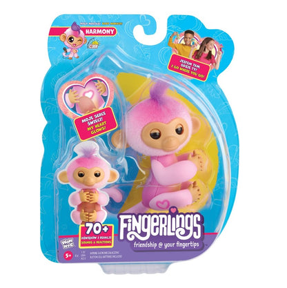 COBI FINGERLINGS małpka różowa Harmony 3111