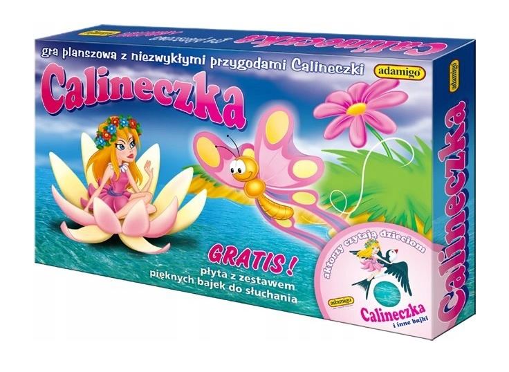 Calineczka - gra planszowa z płytą 05741