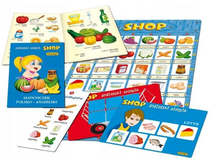 Angielski sklepik gra edukacyjna 05925 mini