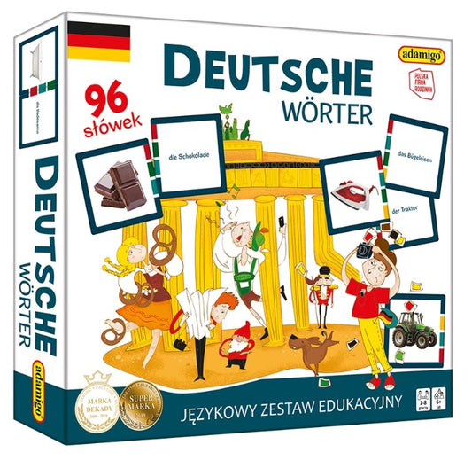 Językowy zestaw edukacyjny Deutsche worter
