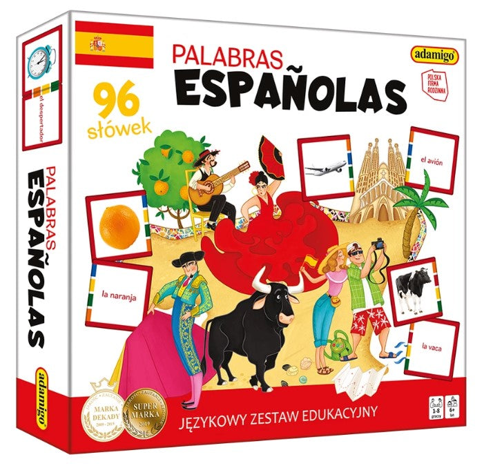 Językowy zestaw edukac.Palabras Espanolas 07653
