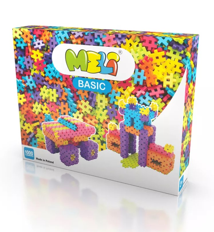 Klocki Meli Basic 1000szt 50015 90034