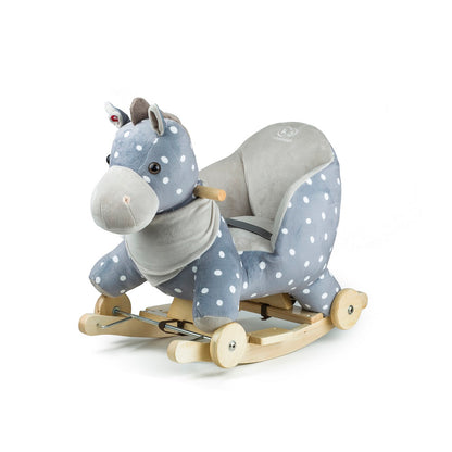 Kinderkraft Konik n/biegun+jeździk Grey 08134
