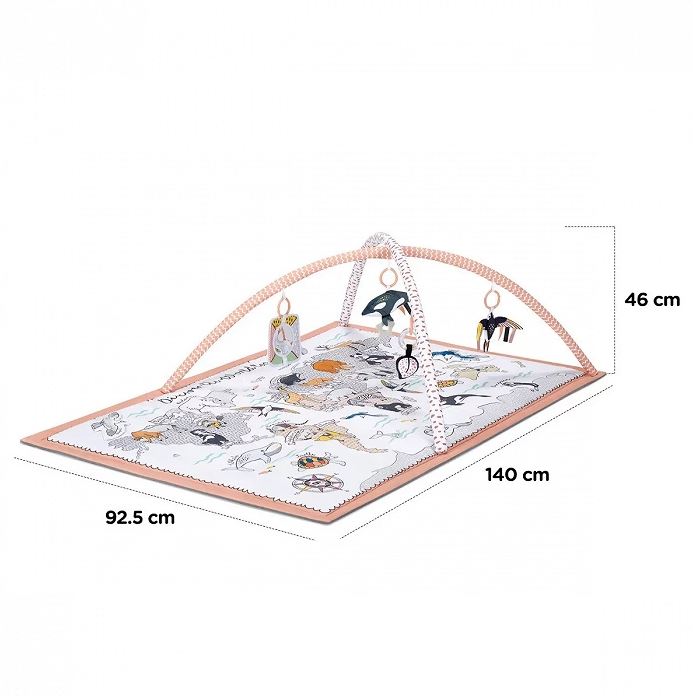Kinderkraft Mata edukacyjna Tippy 15835