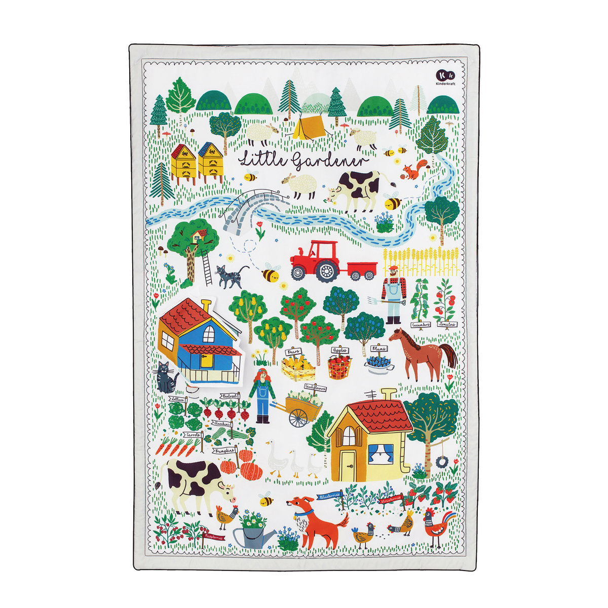 Kinderkraft Mata edukac.LittleGardener 18171