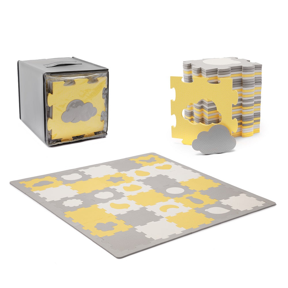 Kinderkraft Mata pian.puzzle LunoSYello 19338