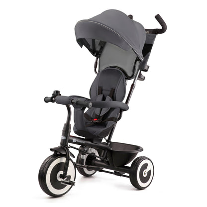 Kinderkraft Rowerek 3koł Aston MalaGrey 22383