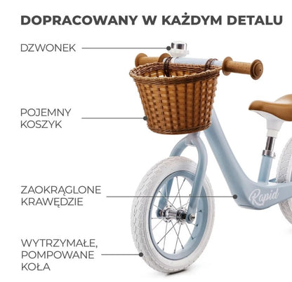 Kindercraft rowerek biegowy Rapid blue 22536