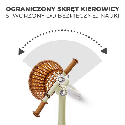 Kinderkraft rowerek biegowy Rapid green 22543