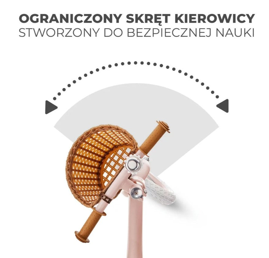 Kinderkraft rowerek biegowy Rapid pink 22963