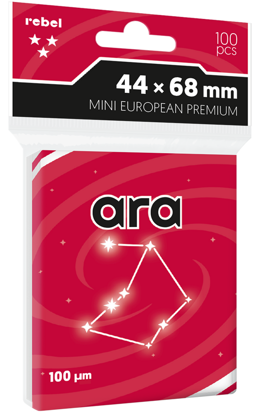 Koszulka na karty 44x68 mini european premium
