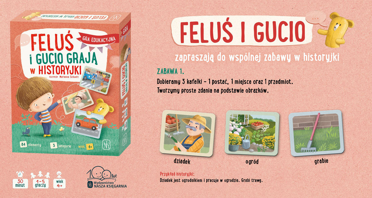 Feluś i gucio grają w historyjki