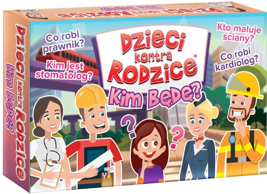 Dzieci kontra rodzice gra Kim będę ? 71823