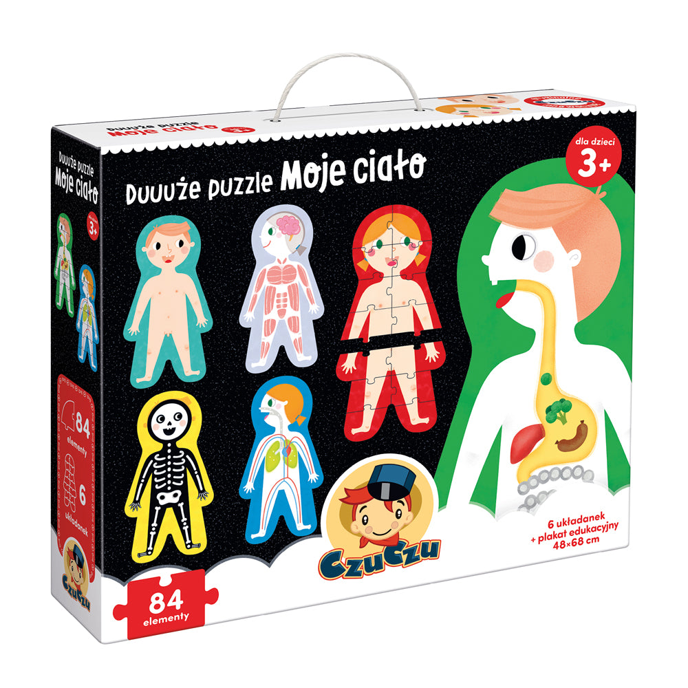 CzuCzu Ale Puzzle Moje ciało 90166