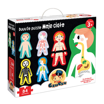 CzuCzu Ale Puzzle Moje ciało 90166