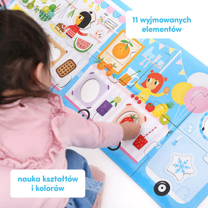 CzuCzu Puzzle z dziurką Lody! Lody! 2+