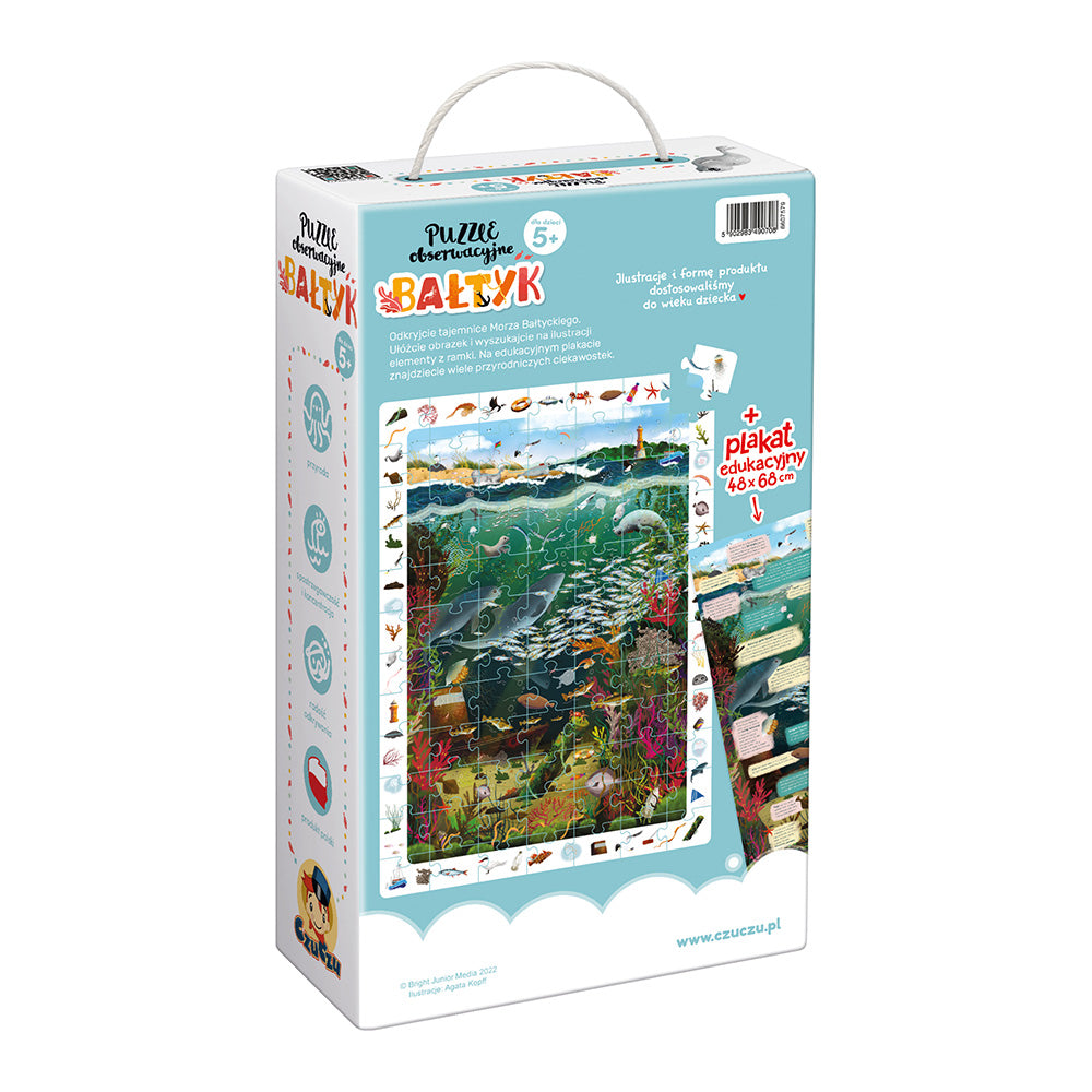 CzuCzu Puzzle obserwacyjne Bałtyk 90708
