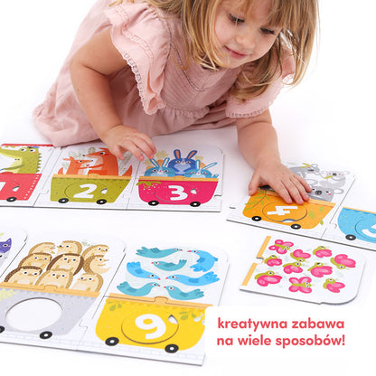 CzuCzu Puzzle/dziur Pociąg do liczenia 90753