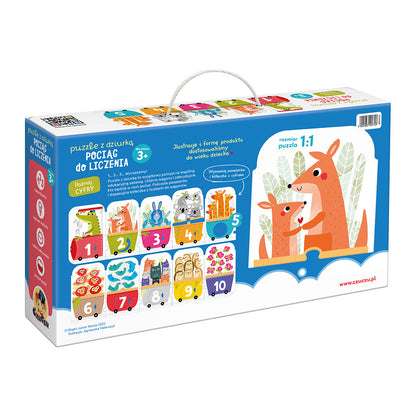 CzuCzu Puzzle/dziur Pociąg do liczenia 90753