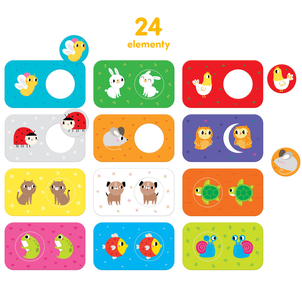 CzuCzu Puzzle z dziurką Przyjaciele 15m+ 90791