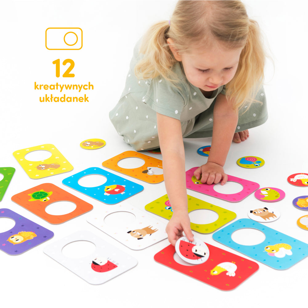 CzuCzu Puzzle z dziurką Przyjaciele 15m+ 90791
