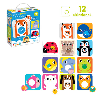 CzuCzu Puzzle z dziurką Maluchy 18m+ 90807