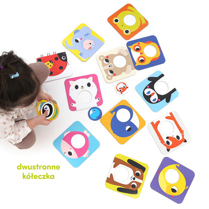 CzuCzu Puzzle z dziurką Maluchy 18m+ 90807