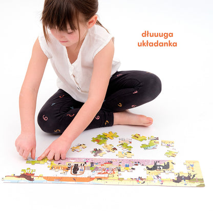 CzuCzu Puzzle panoramiczne Stadnina 91316