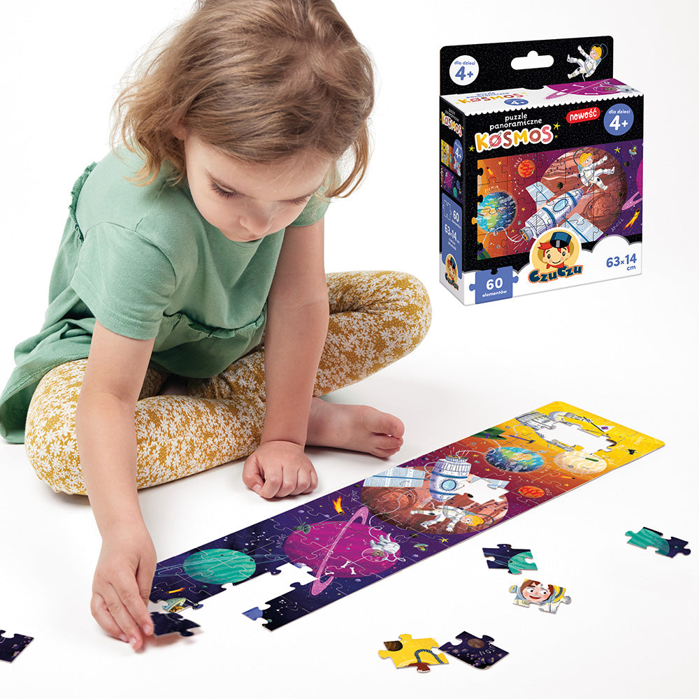 CzuCzu Puzzle panoramiczne Kosmos 91552