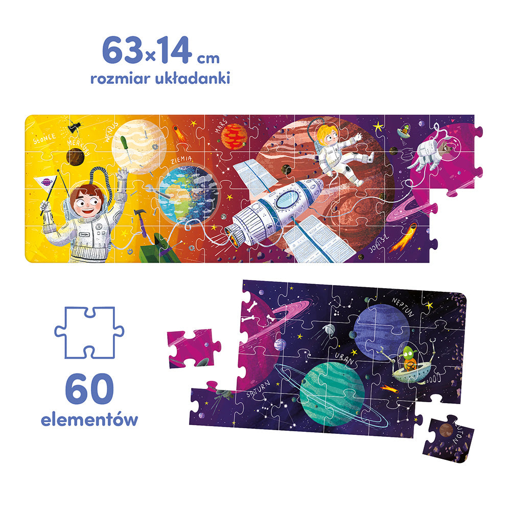 CzuCzu Puzzle panoramiczne Kosmos 91552