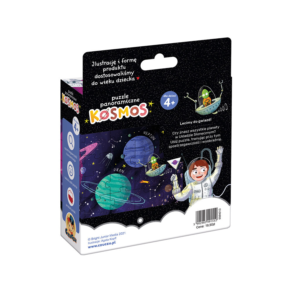 CzuCzu Puzzle panoramiczne Kosmos 91552