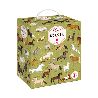 CzuCzu Puzzlove Konie 60el 91729