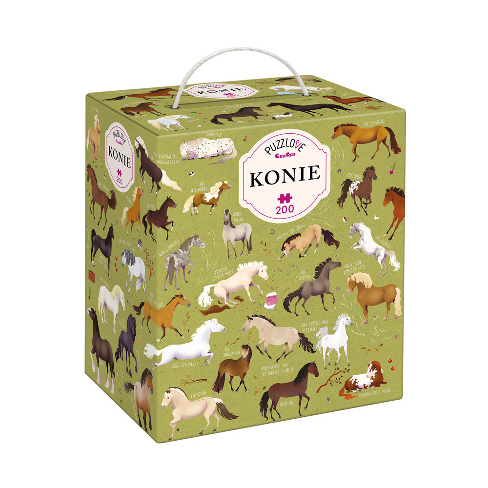 CzuCzu Puzzlove Konie 200el 91804