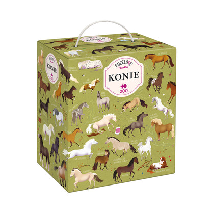 CzuCzu Puzzlove Konie 200el 91804