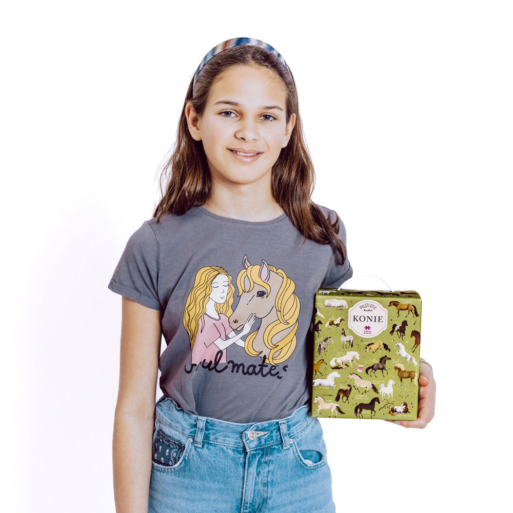 CzuCzu Puzzlove Konie 200el 91804