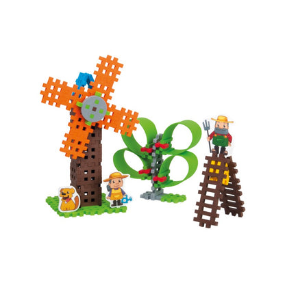 Klocki wafle mini Rolnik mały 03810