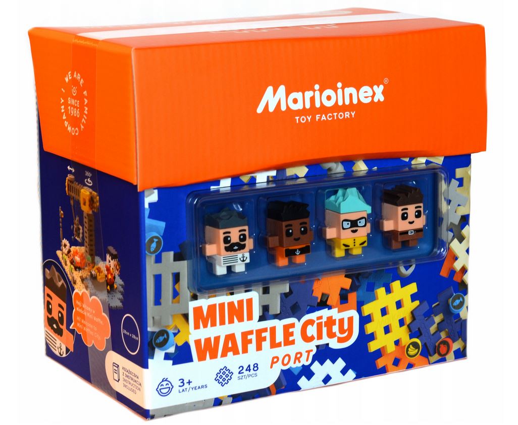 Klocki wafle mini Port 248el 04176
