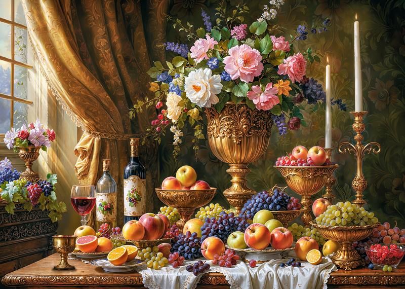 Puzzle 2000 el. Cherry Pazzi - Baroque Table