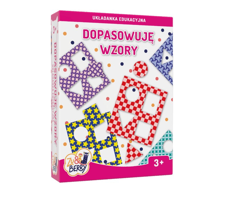 DOPASOWUJĘ WZORY Układanka edukacyjna 50910