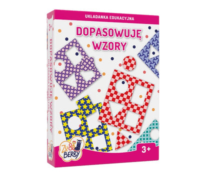 DOPASOWUJĘ WZORY Układanka edukacyjna 50910