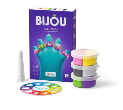 Hey Clay Masa plastyczna Bijou Alien Rings